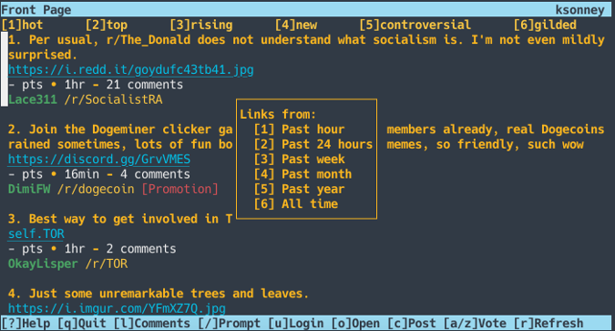 Filtering by Reddit&rsquo;s &ldquo;top&rdquo; category