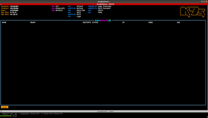 K9s screenshot K9s screenshot