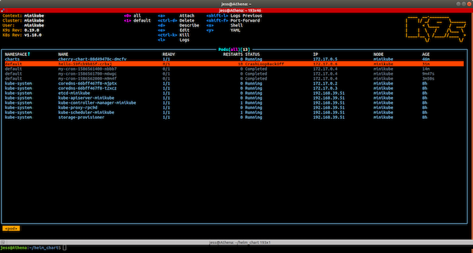 K9s screenshot K9s screenshot